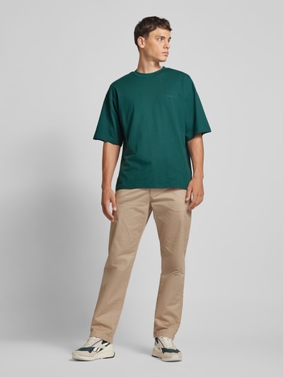 REVIEW Essentials oversized T-shirt  Flessengroen - 1