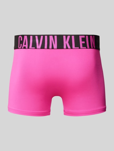 Calvin Klein Underwear Trunks mit elastischem Logo-Bund im 3er-Pack Black 3