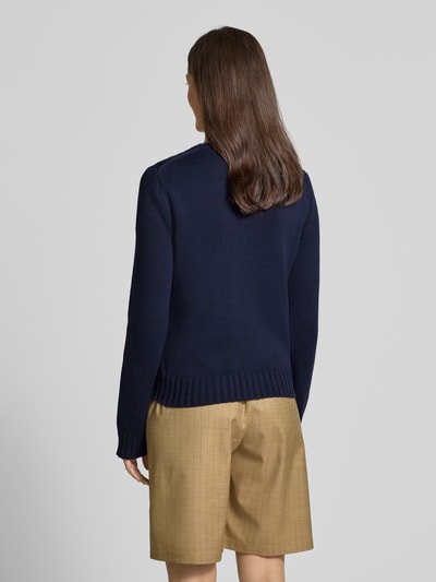 Polo Ralph Lauren Strickpullover mit Motiv-Stitching Marine 5