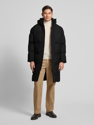 Lindbergh Steppmantel mit Kapuze Modell 'Recycled padded coat' Black 1