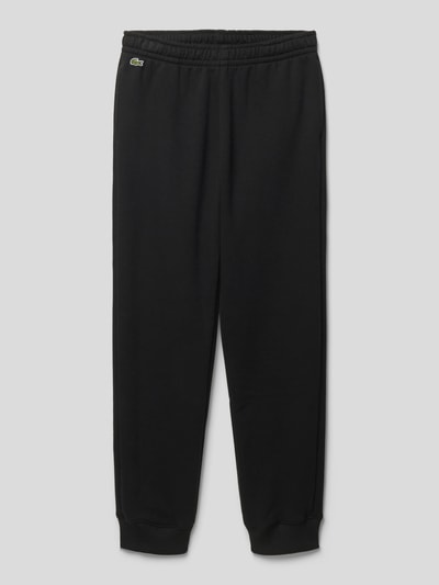 Lacoste Sweatpants mit Logo-Stitching Black 1