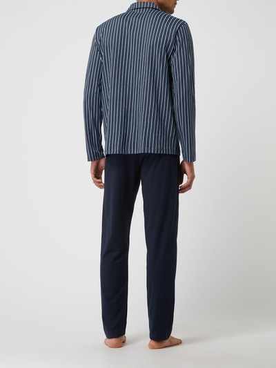 Calida Comfort Fit Pyjama aus Baumwolle  Dunkelblau 5