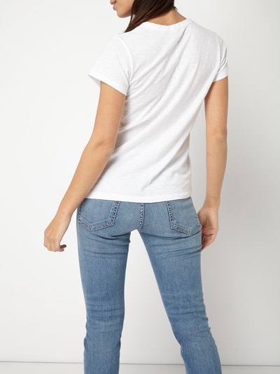 RAG & BONE T-Shirt mit Print Weiss 4