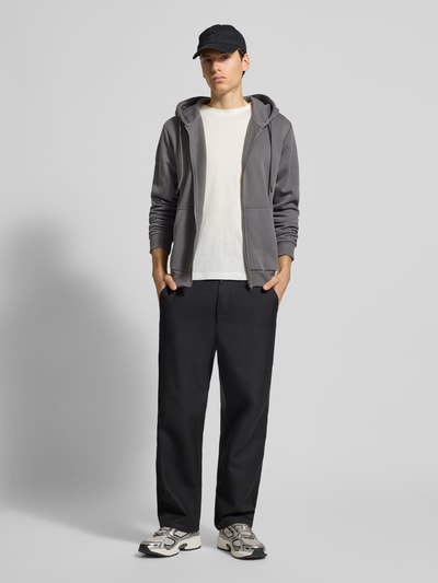 Jack & Jones Sweatjacke mit Kapuze Modell 'BRADLEY' Anthrazit 1