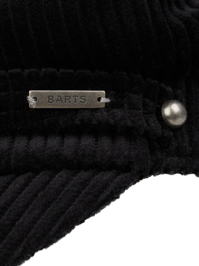 Barts Baker Boy Hat aus Cord Modell 'Renley' Black 2