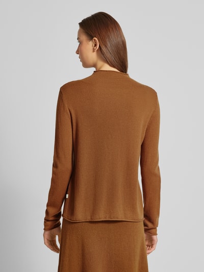 MAERZ Muenchen Gebreide pullover met turtleneck Hazelnoot - 5