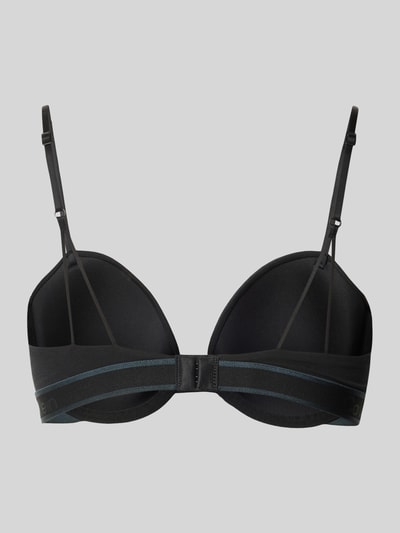 Calvin Klein Underwear Beha met cups en elastische band met label Zwart - 3