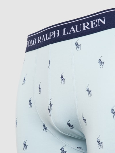 Polo Ralph Lauren Underwear Bokserki o kroju regular fit z elastycznym paskiem z logo Petrol 2