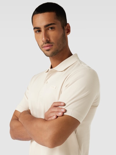 CK Calvin Klein Poloshirt mit Label-Detail Beige 3