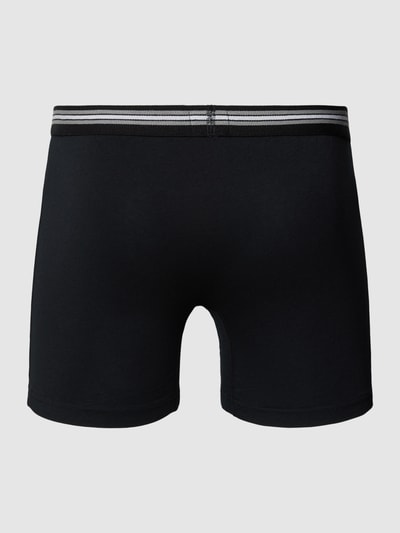 bugatti Trunks in unifarbenem Design im 3er-Pack Black 3