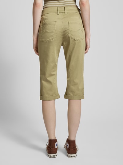 QS Regular Fit Caprihose im 5-Pocket-Design Oliv 5