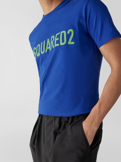 Dsquared2 T-Shirt mit Brand-Print Dunkelblau 6