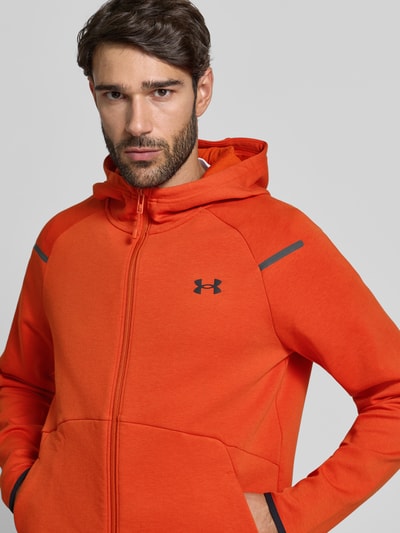 Under Armour Bluza rozpinana z zamkiem błyskawicznym dwustronnym model ‘Unstoppable’ Jasnoczerwony 3