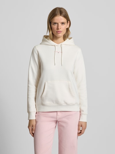 Tommy Jeans Regular fit hoodie van katoenmix Wit - 4