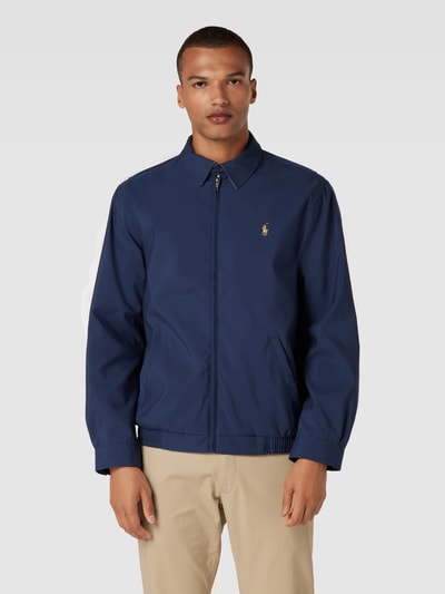 Polo Ralph Lauren Jack met platte kraag, model 'BI-SWING' Marineblauw - 4