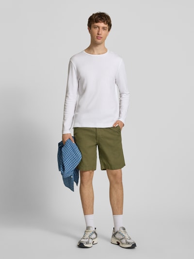 JACK & JONES Shorts mit Tunnelzug Modell 'JAIDEN' Oliv 1