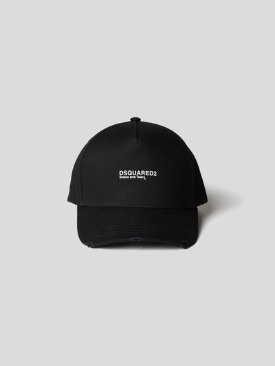 Dsquared2 Cap mit Brand-Schriftzug Black 4