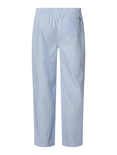 BOSS Pyjama-Hose aus Baumwolle Hellblau 3