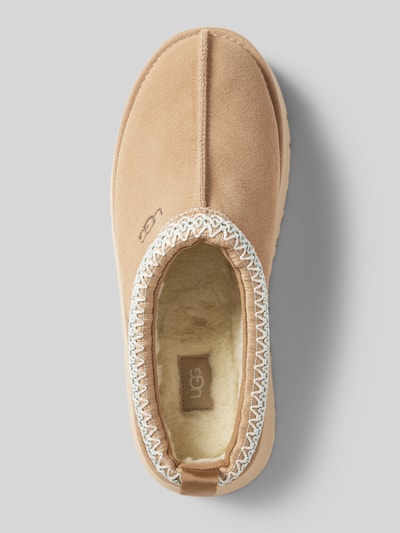 UGG Slides mit Plateausohle Modell 'TAZZ' Sand 3