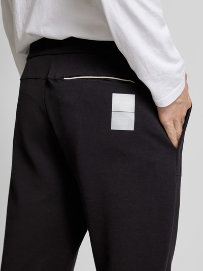 Paul & Shark Regular fit sweatpants met tunnelkoord Zwart - 3