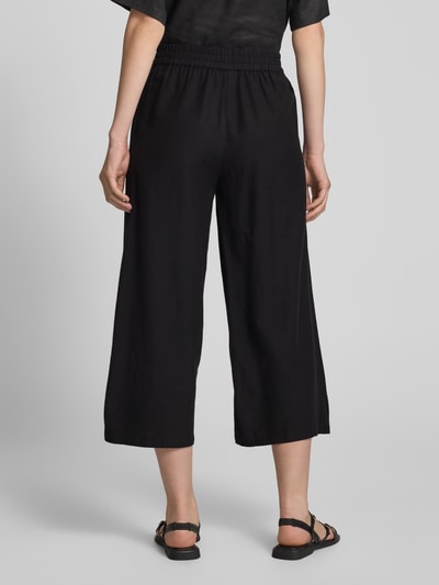 Vila Kuloty z mieszanki wiskozy z elastycznym pasem model ‘PRISILLA’ Czarny 5