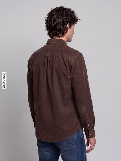 Polo Ralph Lauren Koszula casualowa o kroju regular fit z czystej bawełny Średniobrązowy 5