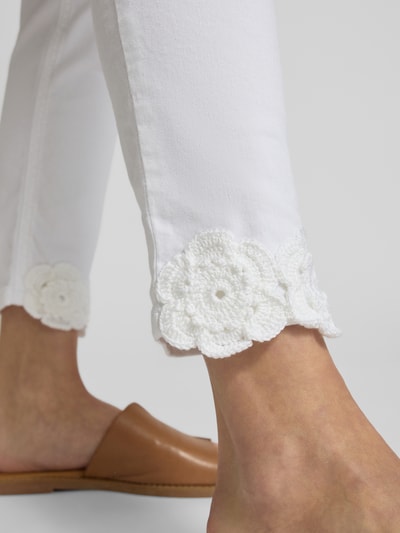 Liu Jo White Skinny Fit Jeans mit 5-Pocket-Design Weiss 3