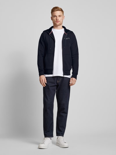 Tommy Hilfiger Regular Fit Sweatjacke mit Kapuze Marine 1