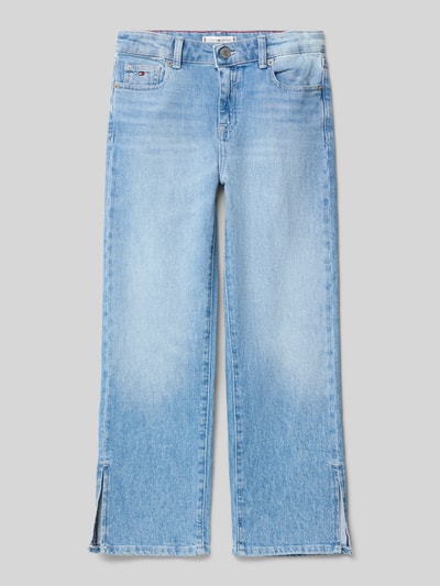 Tommy Hilfiger Teens Straight Fit Jeans aus Baumwoll-Mix Hellblau 1
