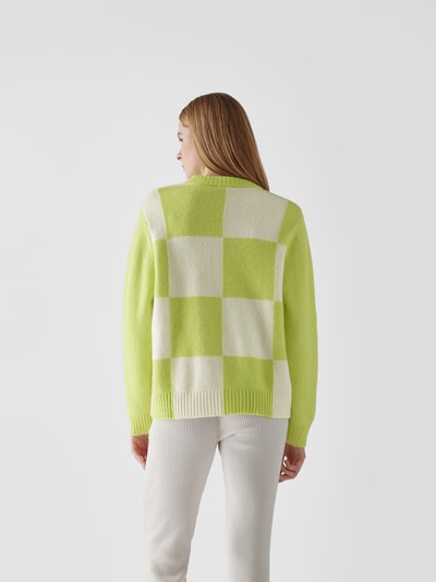 BAUM & PFERDGARTEN Pullover mit Allover-Muster Hellgelb 5