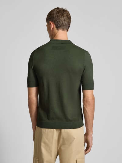 HUGO Regular Fit Poloshirt aus Viskose-Mix Modell 'SAN PETER-CV' Dunkelgruen 5