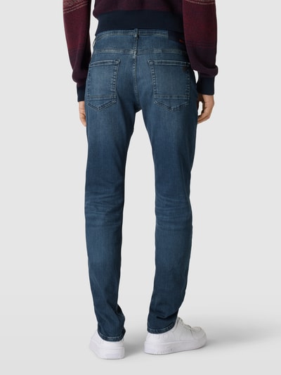 BOSS Orange Tapered fit jeans met steekzakken, model 'TABER' Lichtblauw - 5