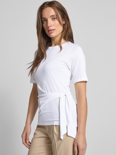GUIDO MARIA KRETSCHMER WOMAN Extra lang T-shirt, model 'EMINA' Wit - 3