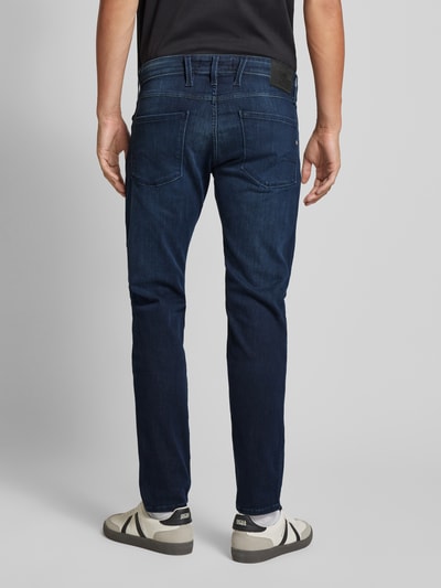 Replay Slim Fit Jeans im 5-Pocket-Design Modell 'ANBASS' Jeansblau 5