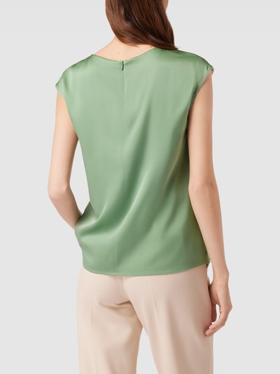 BOSS Blousetop met cut-out, model 'Ianno' Mintgroen - 5