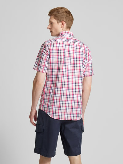 Tommy Hilfiger Regular Fit Business-Hemd mit Button-Down-Kragen Rosa 5