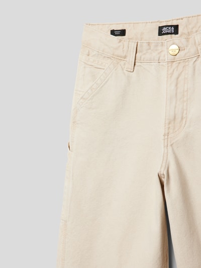 Jack & Jones Chino met siernaden, model 'ALEX' Zand - 2