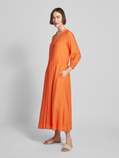 JOOP! Maxi-jurk met laagjeslook Oranje - 1