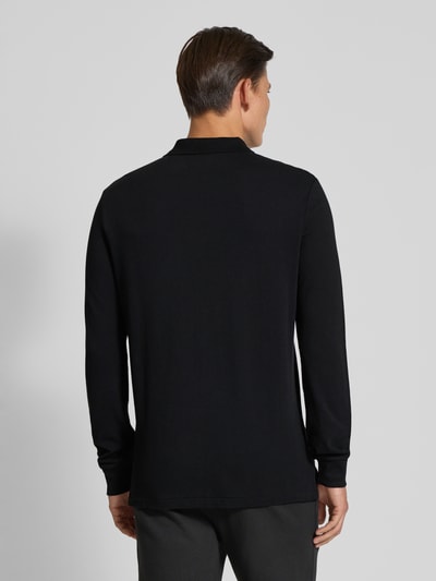 Polo Ralph Lauren Classic Fit Poloshirt mit Label-Stitching Black 5