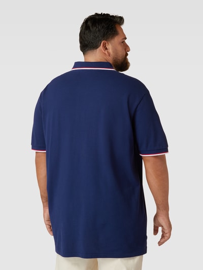 Polo Ralph Lauren Big & Tall PLUS SIZE poloshirt met logostitching Marineblauw - 5