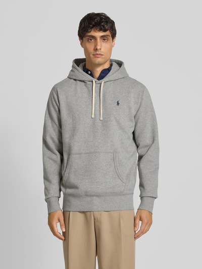 Polo Ralph Lauren Regular Fit Hoodie mit Logo-Stitching Hellgrau 4