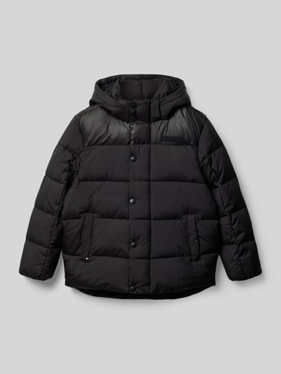 Tommy Hilfiger Teens Steppjacke mit Kapuze Black 1