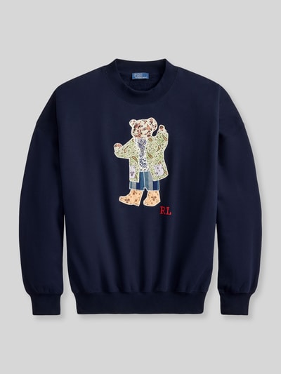 Polo Ralph Lauren Loose Fit Sweatshirt aus Baumwoll-Mix Marine 3