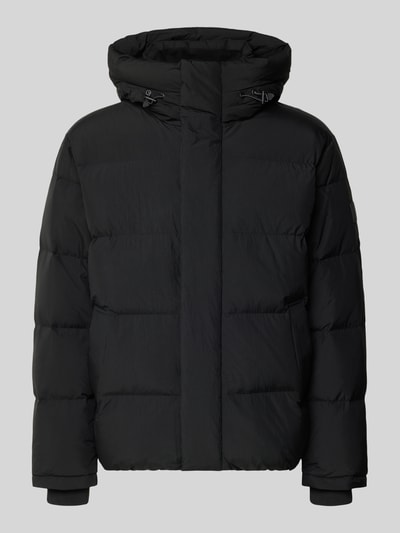 Tommy Jeans Regular Fit Steppjacke mit Kapuze Black 2