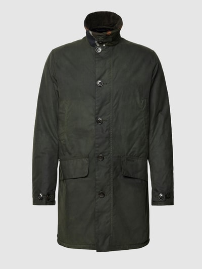 Barbour Jacke mit Umlegekragen aus Cord Oliv 2