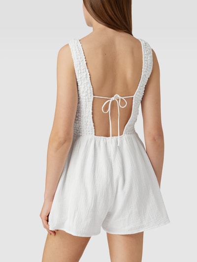 Review Playsuit van katoen Offwhite - 5