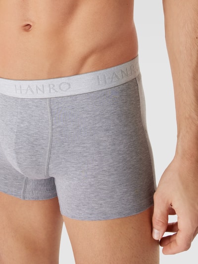 Hanro Boxershort met labeldetails in een set van 2 stuks Donkerblauw - 3