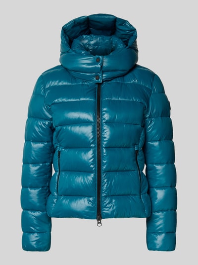 SAVE THE DUCK Gewatteerd jack met ritszakken, model 'COSMARY' Petrol - 2