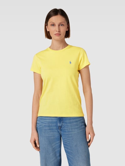 Polo Ralph Lauren T-Shirt mit Logo-Print Gelb 4