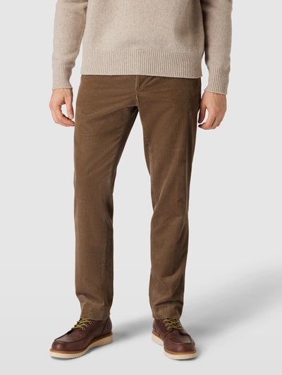 Windsor Hose aus Cord Modell 'Santios' Taupe 4